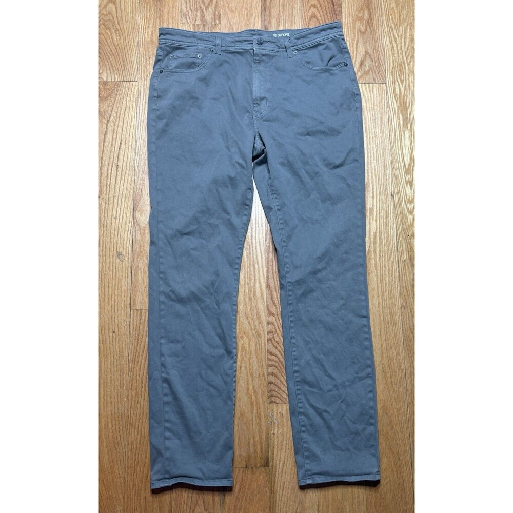 G Fore Pants Mens Size 36x32 Gray Tech Tour 5 Pocket Golf Stretch Performance